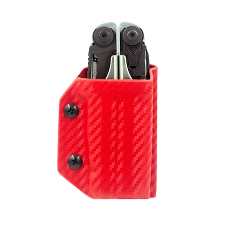 Clip & Carry Kydex Sheath for the Leatherman Surge LSURGE-CF-RED